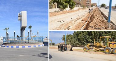 صور.. محافظة مطروح تبدأ فى الاستعداد المبكر لاستقبال موسم الصيف السياحى .. اللواء مجدى الغرابلى: الانتهاء من توصيل شبكات المرافق ورصف الشوارع وتجميلها وتعميم اللون البيج الفاتح على جميع المبان 