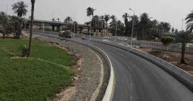 صور.. محور جرجا العلوى نقلة تنموية ضخمة بسوهاج.. يخدم أكثر من مليون مواطن