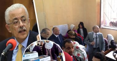 التابلت مع الطلاب.. المديريات توزع الجهاز اللوحى على التلاميذ.. محافظ القاهرة يسلمه لطالبات السنية وسط احتفال من الطالبات.. ويؤكد: القيادة الساسية تدعم التطوير.. والوزارة توضح موقف غير المتسلمين من الامتحانات