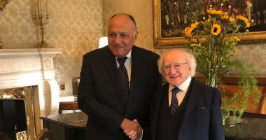 وزير الخارجية يدعو أيرلندا للمشاركة في المشروعات القومية الكبرى بمصر 