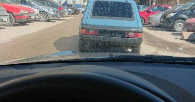 قارئ يرصد سيارة بدون لوحات بالاسكندرية