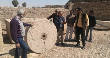 أمين الأعلى للآثار يتفقد معبد دندرة تمهيدًا لافتتاح محيطه متحفًا مفتوحًا