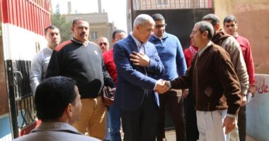 محافظ المنوفية يتفقد المنشأت الخدمية بمنوف