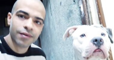 أنا وأليفى.. يحيى يرسل صورة مع كلبه: "بعتبره ابنى وصاحبى وحبيبى"