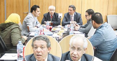 قيادات حزب الشعب الجمهورى فى ندوة "اليوم السابع":التعديلات الدستورية ضرورة فى المرحلة الحالية.. لجنة الخمسين لم تعد دستورا جديدا لكنها عدلت نصوصا مليئة بالثغرات.. ونطالب بتعديل مواد الإنفاق على الصحة والتعليم