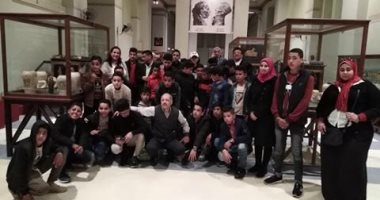 شاهد جولة إرشادية لأبناء شهداء مصر بالمتحف المصرى فى التحرير