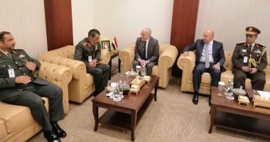 "العصار" يشيد بمعرض "IDEX2019" أبو ظبى ويبحث التعاون فى التصنيع الحربى