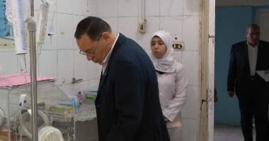 محافظ الشرقية فى جولة تفقدية لمستشفى ومخابز القرين  