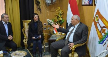 محافظ الوادي الجديد يبحث إقامة حاضنة للمشروعات الصغيرة بالمحافظة 