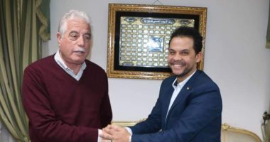 صور.. اللواء خالد فودة يستقبل رئيس مهرجان شرم الشيخ الدولى للمسرح الشبابى