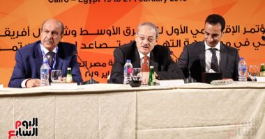 انطلاق جلسة الإطار القانونى لمكافحة تمويل الإرهاب وغسل الأموال