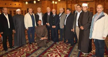 صور.. رئيس المحكمة الدستورية يشيد بمسجد الصحابة والإنجازات المنفذة بشرم الشيخ