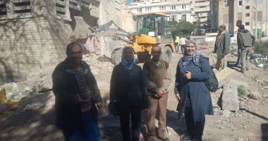 صور.. آثار الأسكندرية: أعمال تطوير المتحف الرومانى تجرى على قدم و ساق