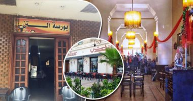 صور.. "اليوم السابع" على قهاوى المشاهير التاريخية بالمحافظات.. نجيب محفوظ عشق مقهى "ديليس" بالإسكندرية.. وسناء يونس زبونة "بورصة الجمهورية" فى الشرقية.. والسادات تردد على "التن" فى الإسماعيلية