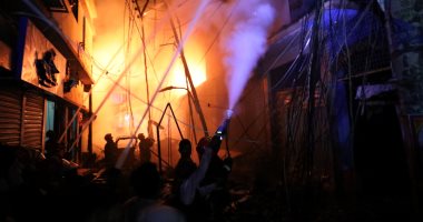 السيطرة على حريق نشب داخل محل للدراجات فى دمنهور