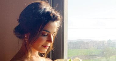 صور.. رانيا منصور بفستان زفافها على حمادة هلال فى "ابن أصول"