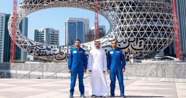 اعرف ماذا قال ولى عهد دبى عن أول رائدى فضاء إماراتيين قبل رحلتهما الأولى؟