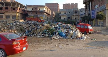 قارئ يشكو من وجود تلال قمامة بمنطقة دير سمعان بالمقطم