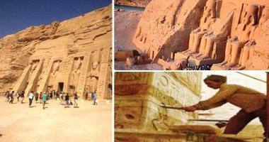 قبل ساعات من تعامد الشمس على وجه رمسيس الثانى نكشف أسرار بناء معبد أبو سمبل.. مدير آثار أسوان سابقا: استغرق بناؤه 20 عامًا.. نصر سلامة يوضح سبب تسميته بأبو سمبل ويروى كيف كان رمسيس عاشقا لزوجته نفرتارى