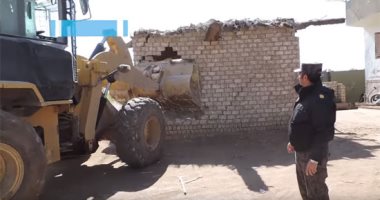 الأجهزة الأمنية تزيل التعديات على أملاك الدولة ونهر النيل بالمحافظات