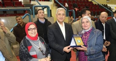  محافظ المنوفية يشهد نهائيات الدورى الرياضى للإتحاد العام لمراكز شباب المدن