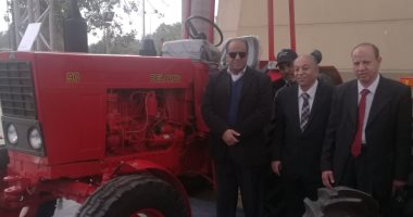 المحاريث والهندسة تشارك بجرارات ومعدات ميكنة زراعية مصرية بأرض المعارض