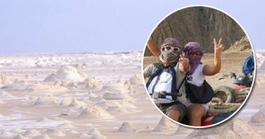 السفارى فى مصر بالألوان ..اختر لونك المفضل.. الصحراء البيضاء: موقع مثالى للكامبينج وتأمل النجوم.. وتسلق الجبل الإنجليزى بالصحراء السوداء متعة لمغامرين.. والصحراء الزرقاء لوحة فنية فى سانت كاترين
