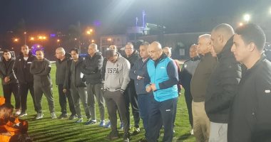 صور.. حسام حسن يقود أول مران لسموحة بعد توليه قيادة الفريق