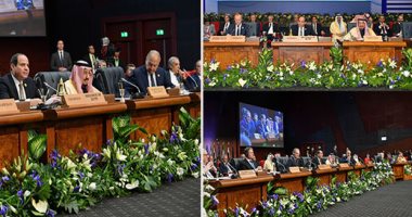 السيسى يرد على منتقدى عقوبة الإعدام: "الحق لازم يتاخد بالقانون" الرئيس يؤكد: أولوية أوروبا "الرفاهية" وأولويتنا منع بلادنا من الخراب والانهيار وقمة شرم الشيخ ساهمت فى بناء علاقات جديدة بين القادة