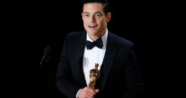 المصرى رامى مالك يفوز بأوسكار أفضل ممثل عن فيلم Bohemian Rhapsody