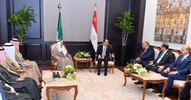 السيسى يؤكد لـ"صباح الأحمد" اعتزاز مصر الكامل بالروابط الوثيقة مع الكويت