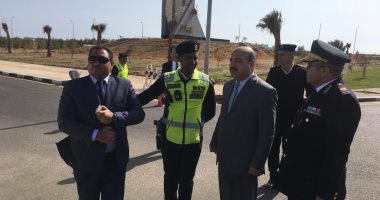 مدير المرور يتفقد الطرق الرابطة بين المحافظات لتأمين الرحلات