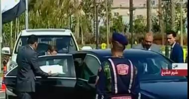 الرئيس السيسى يصل مقر انعقاد القمة العربية الأوروبية فى شرم الشيخ