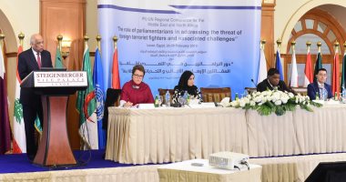 افتتاح المؤتمر الإقليمى حول مكافحة الإرهاب بالأقصر بحضور رئيس البرلمان