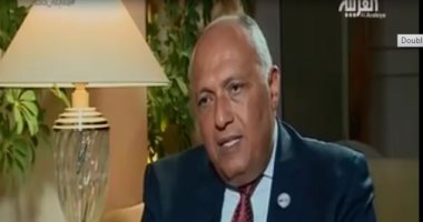 وزير الخارجية: نرفض توسع النفوذ الإيرانى بالمحيط العربى
