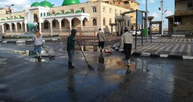 صور.. أمطار غزيرة وتوقف حركة الصيد فى كفر الشيخ لسوء الأحوال الجوية
