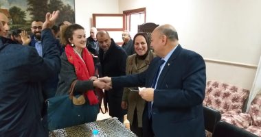 صور.. قنصل فرنسا بالإسكندرية تزور مدرسة الورديان الصناعية