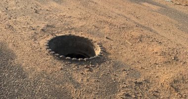 شكوى من عدم وجود غطاء بالوعات الصرف الصحى بطريق أبو كبير فاقوس بالشرقية