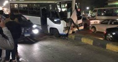 اصابة 7 أشخاص فى حادث تصادم  بطريق أسيوط الزراعى