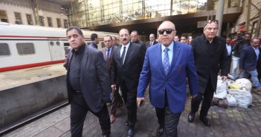 نقل النواب تتفقد موقع حادث قطار محطة مصر.. وتطالب بمساعد سائق مساعد