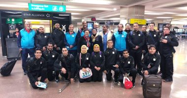 مطار القاهرة يستقبل بعثة منتخب ألعاب القوى قادمة من دبى