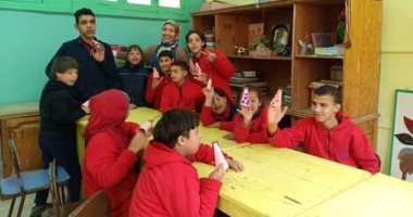 رسم وعرائس وحكى.. يوم ثقافى وفنى للأطفال ذوى الاحتياجات الخاصة.. صور
