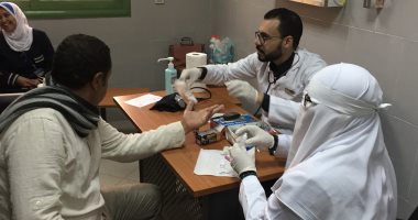 صور.. إقبال كبير على مبادرة 100 مليون صحة فى أول أيامها بالغربية