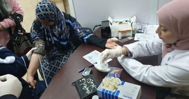 صور.. تزايد إقبال المواطنين على نقاط الفحص بحملة 100 مليون صحة فى الغربية