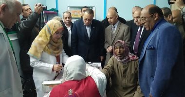 فيديو وصور.. محافظ الشرقية يشهد انطلاق حملة 100 مليون صحة