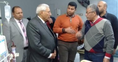 محافظ الدقهلية يفاجئ مستشفى شربين المركزى بزيارة تفقدية