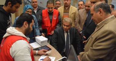 توقيع الكشف الطبى على 115 ألف مواطن بمبادرة "100 مليون صحة" بالمنيا