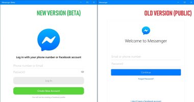 "فيس بوك" تطرح تحديثا جديدا لماسنجر على Windows 10