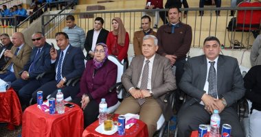 صور.. محافظ المنوفية يفتتح دورى مراكز الشباب لذوى الإعاقة السمعية