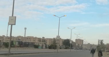 شكوى من إضاءة أعمدة الإنارة بشارع الخمسين بزهراء المعادى صباحا